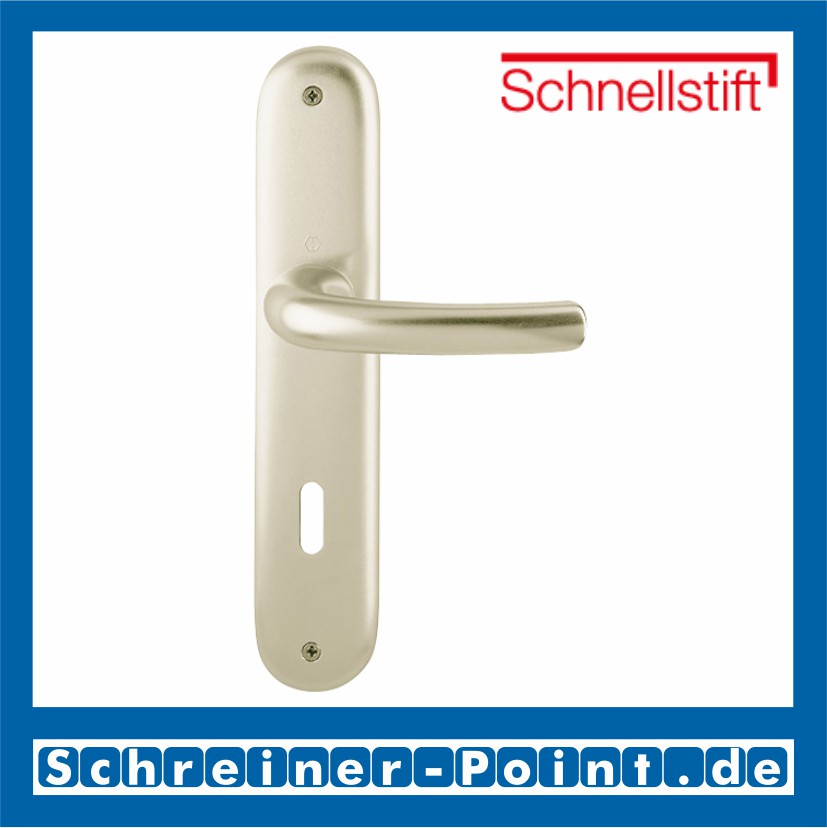 Hoppe Tokyo Aluminium Langschildgarnitur F2 Neusilber 1710/273P, 2804969, 8186157, 2804993, 2805339, 8186298, 2805734